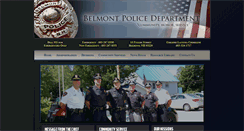 Desktop Screenshot of belmontnhpolice.org